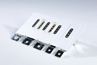 000926 BusBar, laminierte Stromschiene, multilayer BusBar, Sammelschiene, Kupferschiene, beschichtete Kupferschiene, laminated BusBar, Stromverteilung, ECO-B1-Module