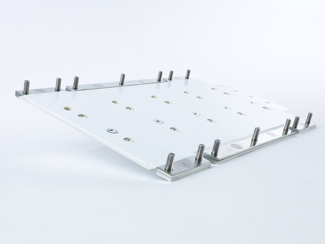 001871 BusBar, laminierte Stromschiene, multilayer BusBar, Sammelschiene, Kupferschiene, beschichtete Kupferschiene, laminated BusBar, Stromverteilung, 750V-Module, Modul 001422