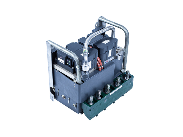 BusBars, Laminierte Stromschienen, Multilayer, laminated BusBars, Stromschienen pulverbeschichtet, Pulverbeschichtete Stromschienen, Stromschienen mit Epoxitbeschichtung, BusBar verbaut in Stromrichtermodul, ECO-B1-Module