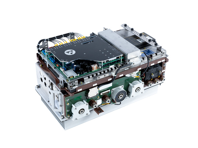BusBars, Laminierte Stromschienen, Multilayer, laminated BusBars, Stromschienen pulverbeschichtet, Pulverbeschichtete Stromschienen, Stromschienen mit Epoxitbeschichtung, BusBar verbaut in Stromrichtermodul, ECO-B1-Module