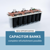Kondensator-Bänke bzw. capacitor banks reparabel, capacitor banks refurbishment, wir haben die Möglichkeit alle Typen von ABB Kondensator-Bänken zu reparieren